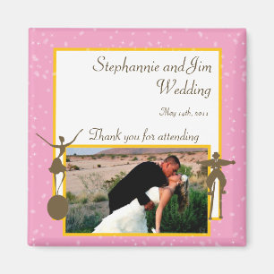 2"x2" Announcement Magnet Carnival