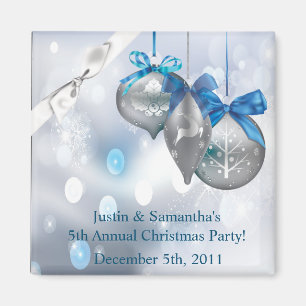 2"x2" Favour Magnet Ornaments Snowflakes Snow Flak