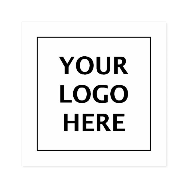2" x 2" Image Create Your Own Logo Stamper Rubber Stamp (Imprint)