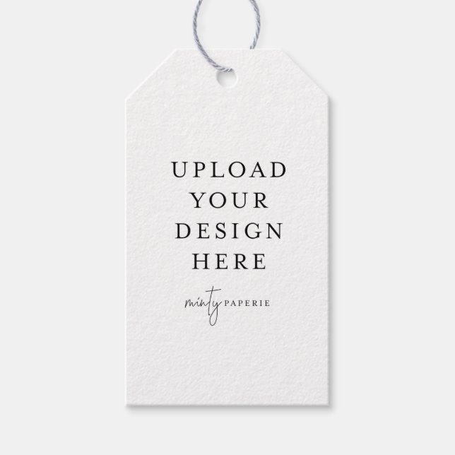 2" x 3.5" Gift / Favour Tag (Front)