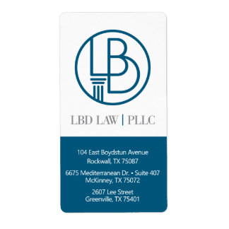 2 x 3.75 Label