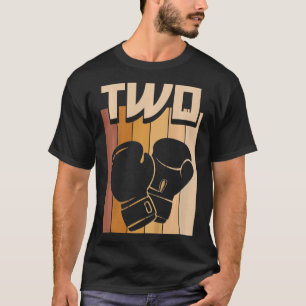 2 Year Old Boxing Birthday Boy Girl 2nd Birthday B T-Shirt