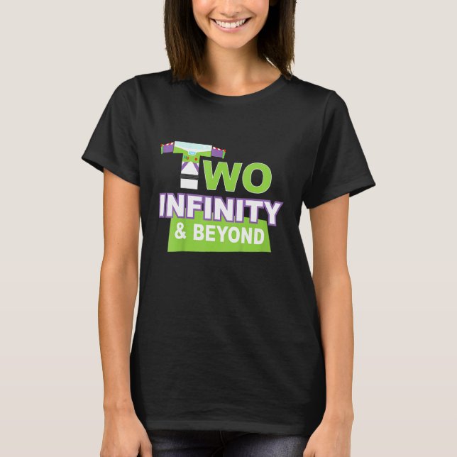 2 Year Old Two Infinity And Beyond 2nd Birthday Bo T-Shirt (Front)