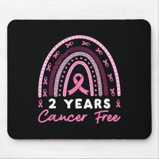 2 Years Breast Cancer Free Survivor Women Mouse Pad