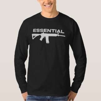 2A 2nd Amendment  Essential AR15  Pro Gun T-Shirt