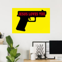 2A - JESUS LOVES YOU Poster