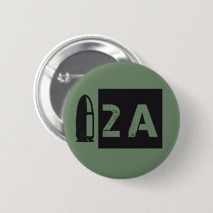 2A Second Amendment right to bear arm US 6 Cm Round Badge