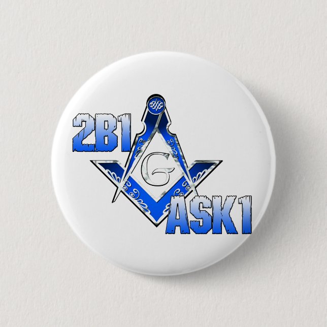 2B1ASK1 6 CM ROUND BADGE (Front)