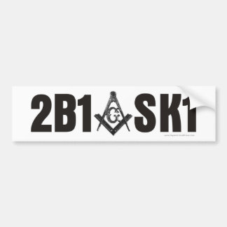 2B1ASK1 - Bumper Sticker