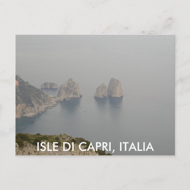 2Capri 2003, ISLE DI CAPRI, ITALIA Postcard (Front)