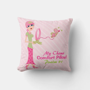 #2Chemo Comfort PillowThrow Pillow 20" x 20"