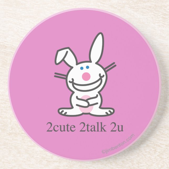 2cute 2talk 2u coaster (Front)