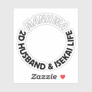 2d husband and isekai life sticker manhwa sticke