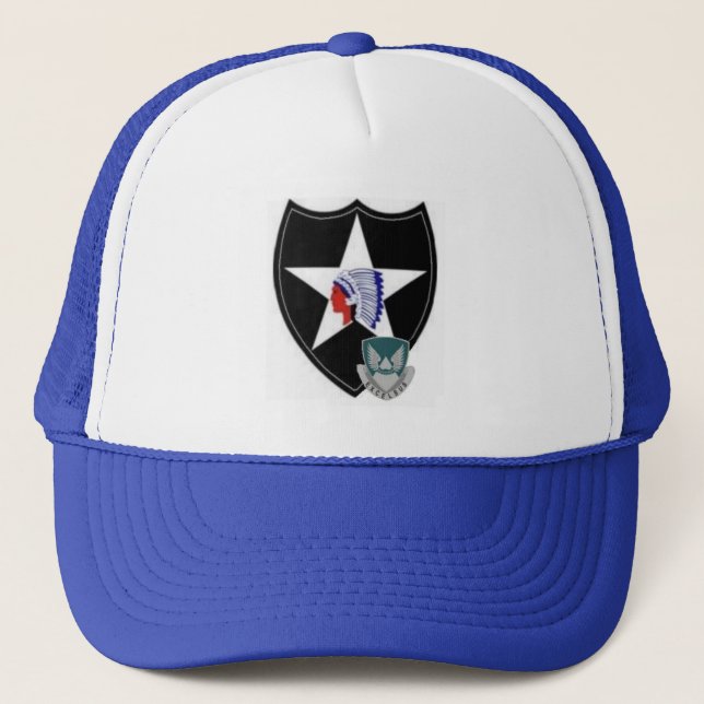 2D Infantry Div 2D Aviation Regt Hat (Front)