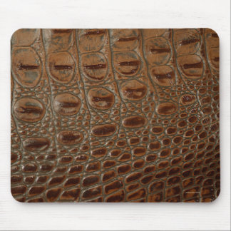 2D Photo-sampled Crocodile Leather-look Design Mouse Pad