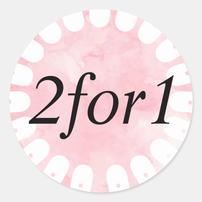 2for1 product label (Front)