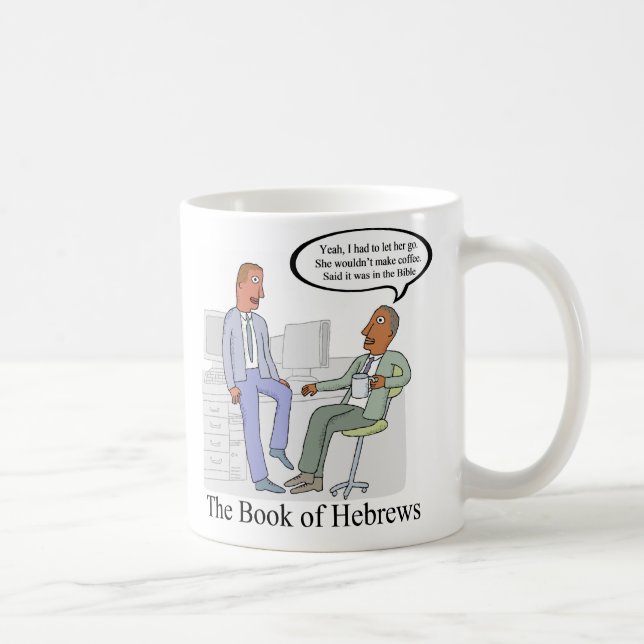 2guysofficeHEBREWS Coffee Mug (Right)