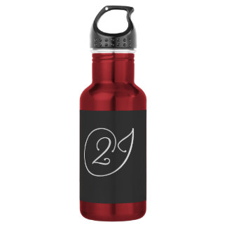 '2J' Logo 532 Ml Water Bottle