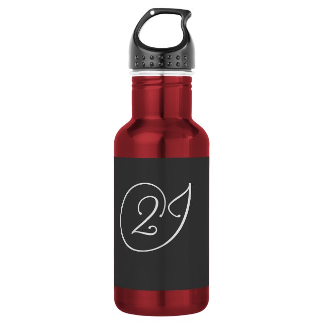 '2J' Logo  532 Ml Water Bottle (Front)