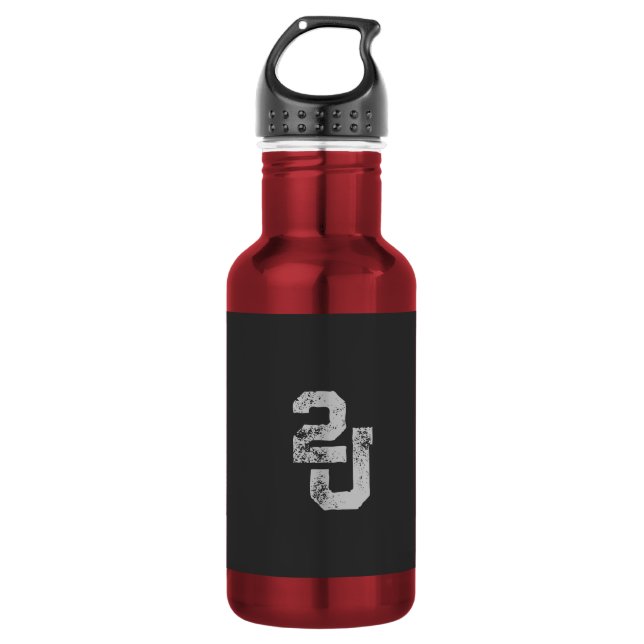 '2J'  Logo 532 Ml Water Bottle (Front)