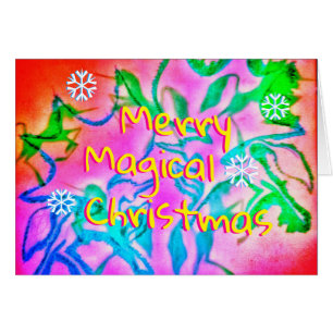 2MAGICAL CHRISTMAS UNICORNS CARD
