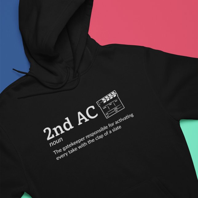 2nd AC Definition Dark Mode - Camera Team Hoodie (Creator Uploaded)