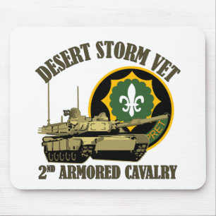 2nd ACR Desert Storm Vet M1 Tank Mouse Pad