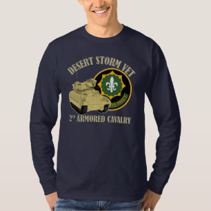 2nd ACR Vet - Desert Storm Bradley T-Shirt