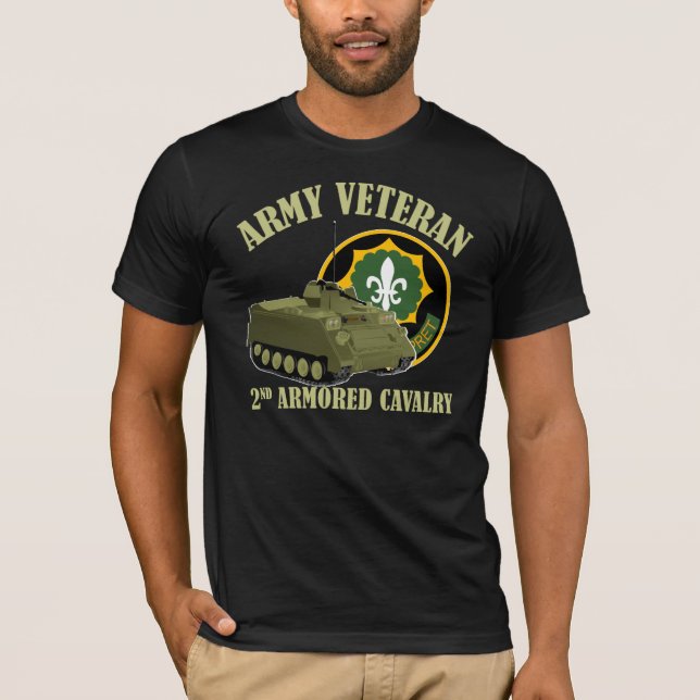 2nd ACR Vet - M113 APC T-Shirt (Front)
