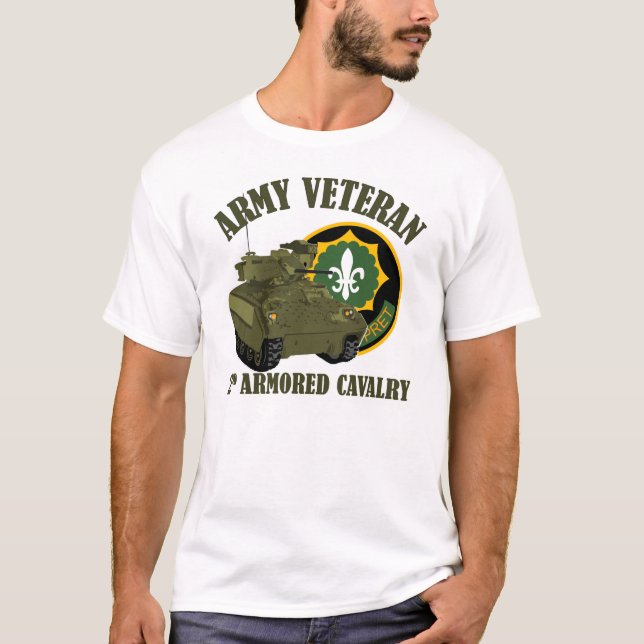 2nd ACR Vet - M2 Bradley T-Shirt (Front)