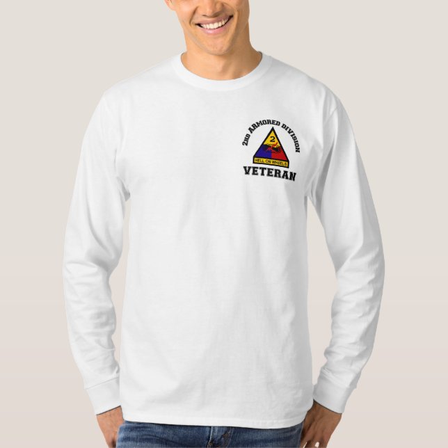 2nd AD Vet - College Style T-Shirt (Front)
