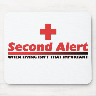2nd Alert Mouse Pad