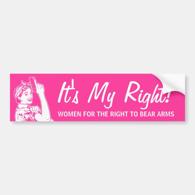 2nd Amendment Bumper Sticker (Front)