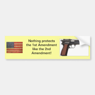 2nd Amendment Bumper Sticker