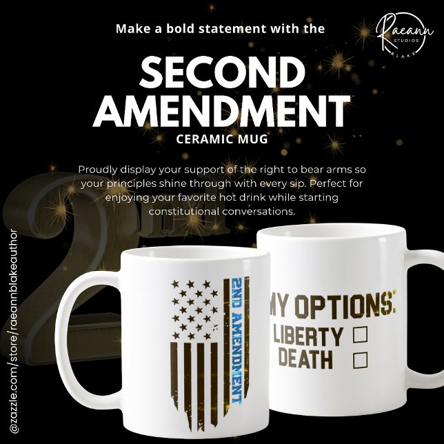 2nd Amendment Ceramic Mug (Creator Uploaded)