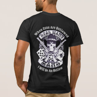 2nd Amendment Dead Man's Hand Cowboy T-Shirt