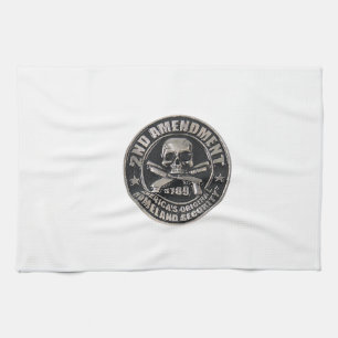 2nd Amendment Medal Tea Towel