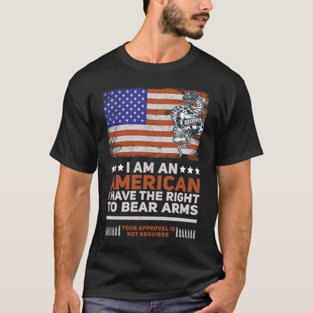 2nd amendment Pro Gun safe 45 ACP 1911 2nd amendme T-Shirt (Front)