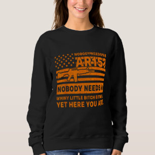 2nd Amendment Rights AR 15 Rights Sweatshirt