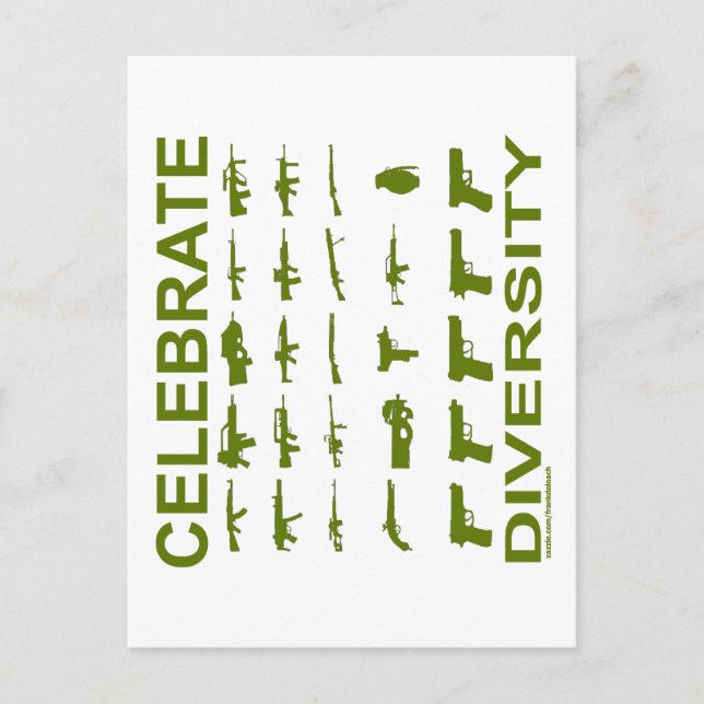 2ND AMENDMENT/SECOND AMENDMENT/GUN RIGHTS POSTCARD (Front)