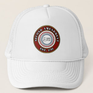 2nd Amendment Shield Trucker Hat
