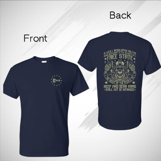 2nd Amendment Skull T-Shirt