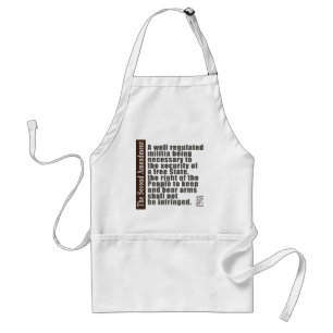 2nd Amendment Standard Apron