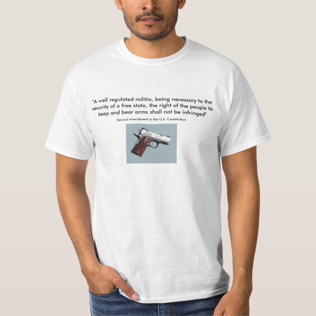 2nd amendment T-Shirt (Front)