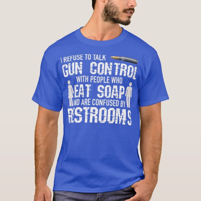 2nd Amendment Tee for Men Gun Rights Tee Pro Gun (Front)