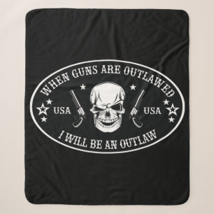 2nd Amendment Throw Pillow