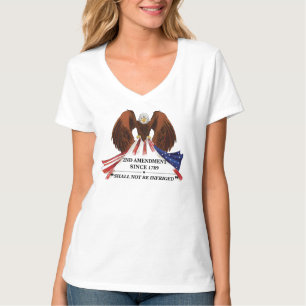 2nd Amendment  Throw Pillow T-Shirt