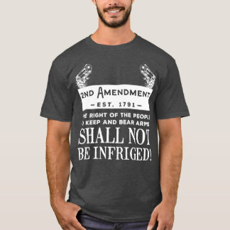 2nd amendment white T-Shirt