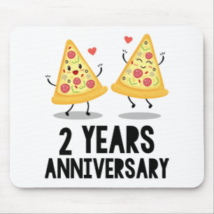 2nd Anniversary 2 Years Mouse Pad