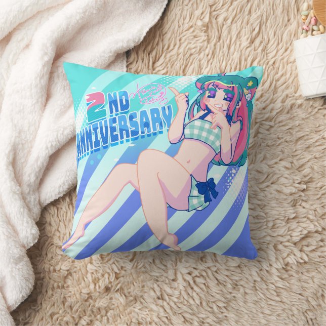 2nd Anniversary Hikiringo — Summer Neto chan Cushion (Blanket)